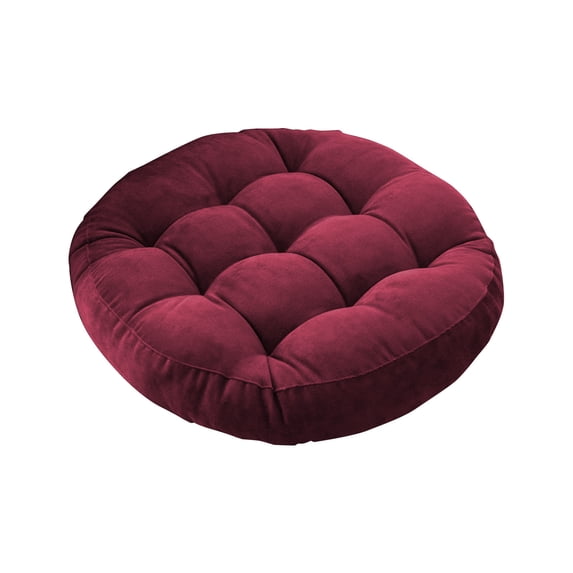 Solid Color Corduroy Chair Cushion Thick Cotton Seat Pad,Kitchen Dining Patio High Resilience Cushion,Memory Foam Long Sitting Anti Deformation Cushion,Multi Scene Universal Home Office Chair Cushion