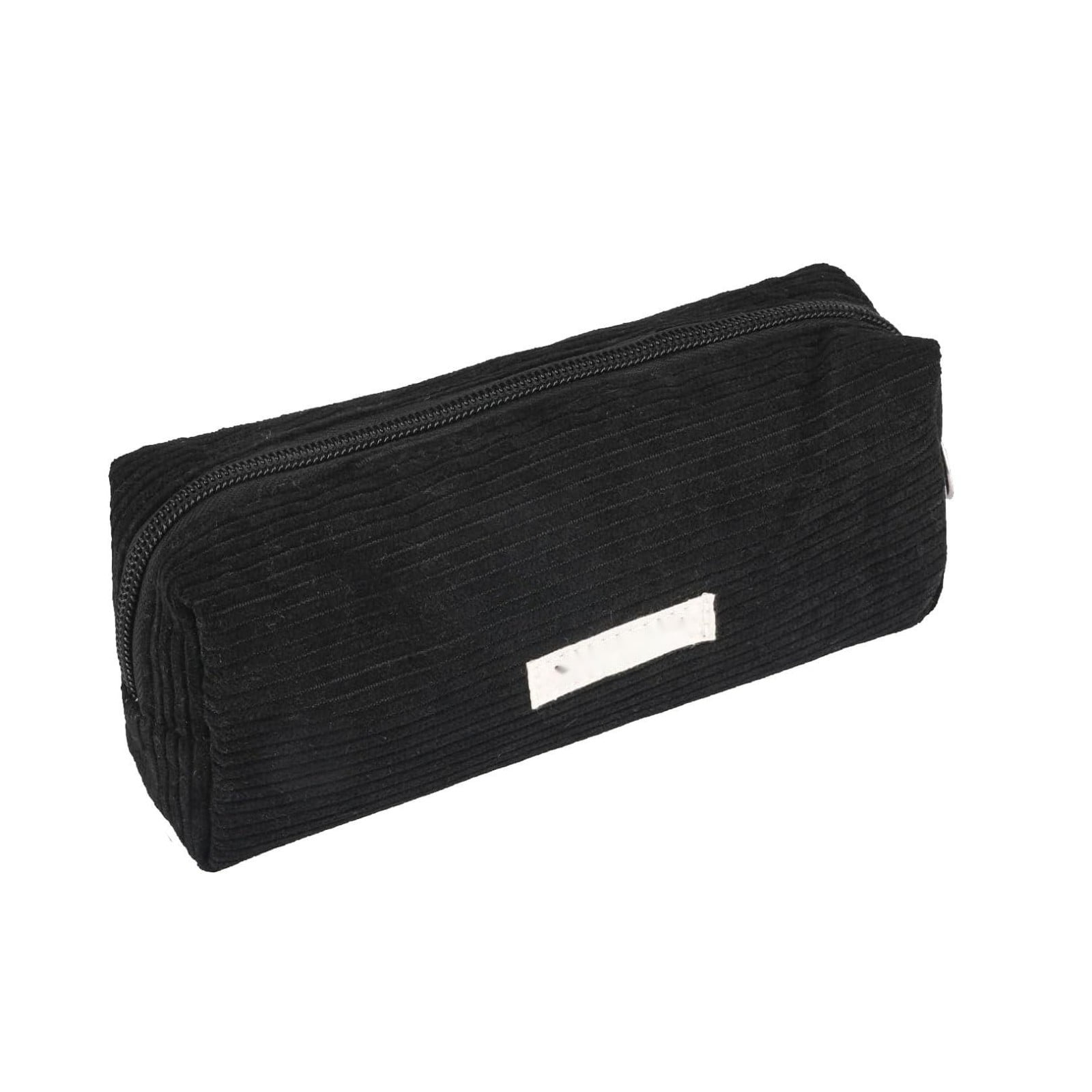 Solid Color Corduroy Pencil Case Literary And Simple High School