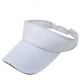 thumbnail image 1 of Solid Color Cotton Breathable Tennis Hat Visor Cap, Sports Cap Suitable for Outdoor Sports, 1 pcs, 1 of 3