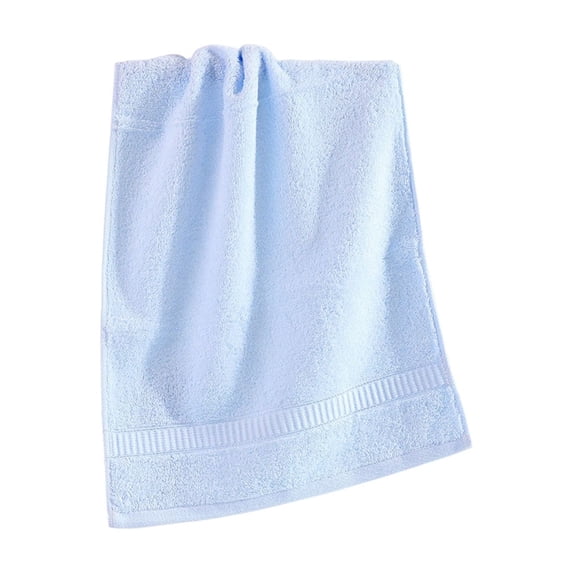 Solid Color Cotton Towels Soft and Absorbent Skin Friendly and Quick Drying for Bathroom Dormitory Gym yoga Room Daily Use