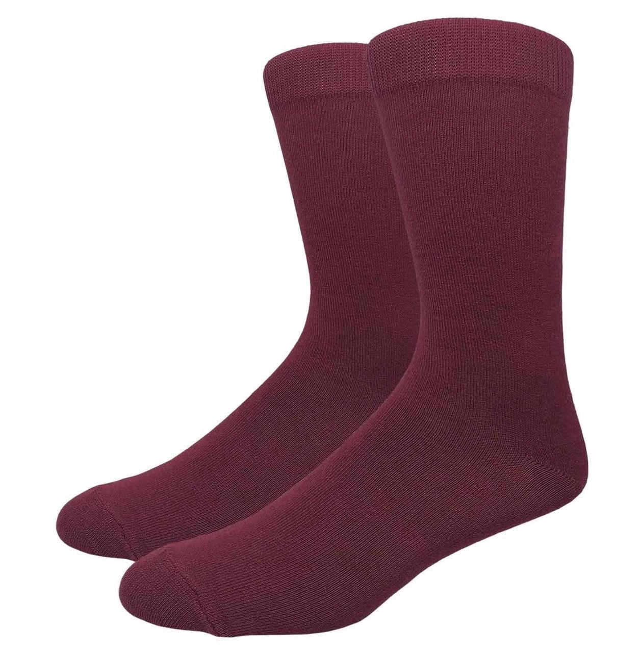 red dress socks walmart Triple M Plus Men's Plain Mid-Calf Dress Socks in Red Color, Size: One size