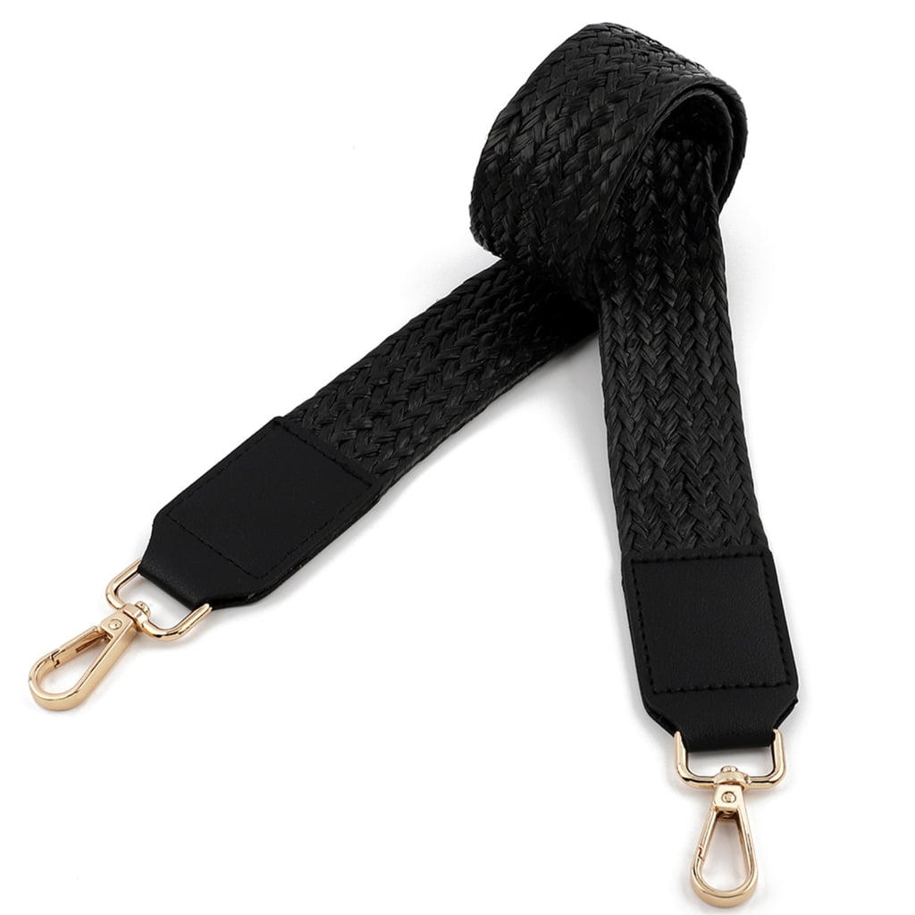 Solid Color Crossbody Bag Strap PU Replacement Belt Wide Shoulder Strap