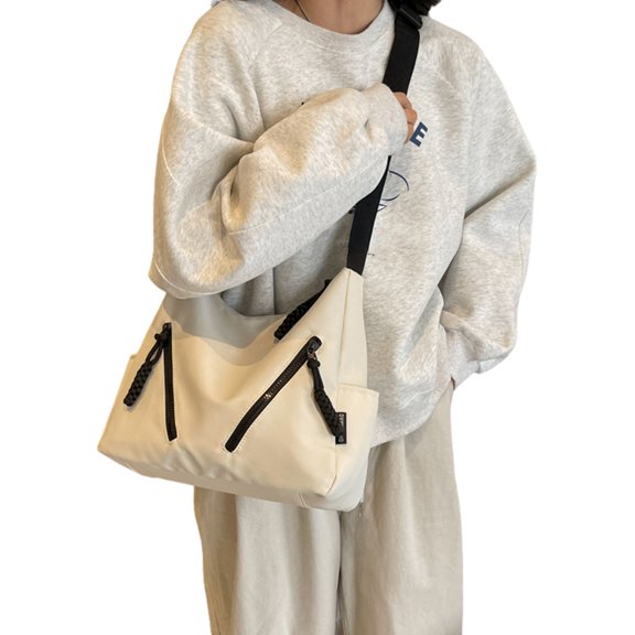 Solid Color Crossbody Bag for Women Fashion Commuting Bag Casual Messengers Bag Simple Shoulder Bag Shopping Bag