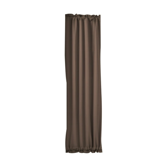 Solid Color Curtains, French Door Curtains, Rod-Pocket Sliding Window Curtains for Doors, Polyester Material, Insulated, Noise Reducing, Beige White Coffee Blue Gray Pink Dark Gray, 102x64cm