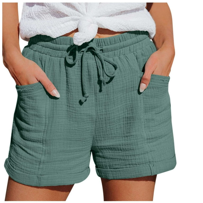 Ladies casual shorts hot sale
