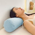 thumbnail image 1 of Solid Color Cylindrical Pillowcase,Linen Pillowcase,Long Bolster Pillow Cover,Candy Shape Cushion Cover,Soft Durable Pillowcase,Home Decoration Pillow Cover,Cylinder Pillowcase,Linen Pillow Cover, 1 of 6