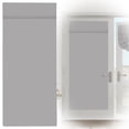 thumbnail image 1 of Solid Color Darkening Door Curtains Magic Tape Roman Shades Gray 68 * 25Inch Light Blocking Privacy Door Roll Up Blinds For Balcony Glass Door Sightseeing, 1 of 9
