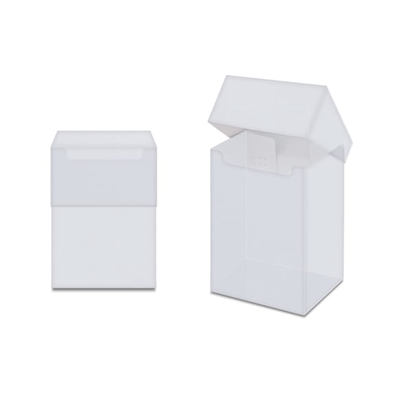 Ultra Pro 80+ Cards Solid Color Deck Box - Clear