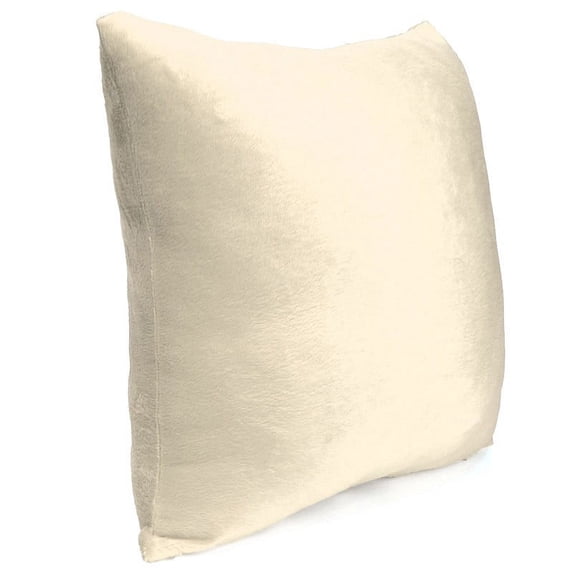 Solid Color Decorative Throw Pillow Case Cushion Cover 18x18 inch Square Zipper Waist Pillowcase Pillow Protector Slip Cases Sham for Home Bedroom Couch Sofa Bed Patio Chair
