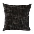 thumbnail image 1 of Solid Color Decorative Throw Pillow Case,Cushion Cover Pillowcase for Couch Sofa Bed,45*45cm,YellowBlack, 1 of 5