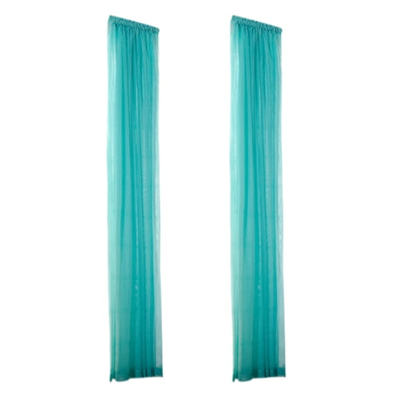 Solid Color Door and Window Curtains, Transparent Gauze Window Screens, Modern Soft and Elegant, 2-Piece Set, Washable, 78x31 Inch, Perfect for Home Decoration