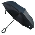 thumbnail image 1 of Solid Color Double Layer Inverted Umbrella, 1 of 1