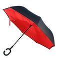 thumbnail image 1 of Solid Color Double Layer Inverted Umbrella, 1 of 1