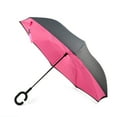 thumbnail image 1 of Solid Color Double Layer Inverted Umbrella, 1 of 1