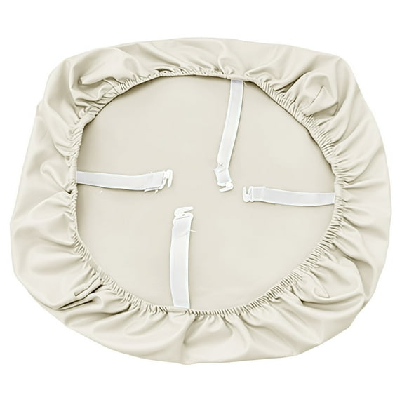 Solid Color Elastic Chair Cover, Solid Color Brushed Soft Seat Slipcover, Spill-Proof Dining Chair Protector