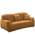 thumbnail image 1 of Solid Color Elastic Sofa Covers For Living Room Spandex Sectional Corner Sofa Slipcovers Couch Chair Cover, 1 of 7