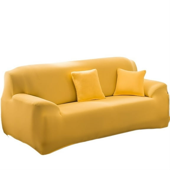 Solid Color Elastic Sofa Covers For Living Room Spandex Sectional Corner Sofa Slipcovers Couch Chair Cover