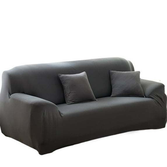 Solid Color Elastic Sofa Covers For Living Room Spandex Sectional Corner Sofa Slipcovers Couch Chair Cover
