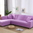 thumbnail image 1 of Solid Color Elastic Spandex Slipcovers Couch Cover Stretch Sofa Towel Corner Sofa Covers for Living Room Big Sofas fundas sofa, 1 of 5