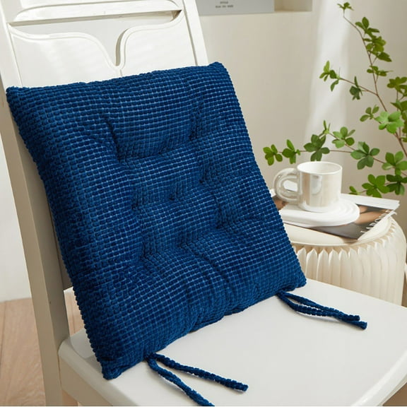 Solid Color Fabric Chair Cushion Office Sofa Seat Pad Student Stool Adjustment Hip Support