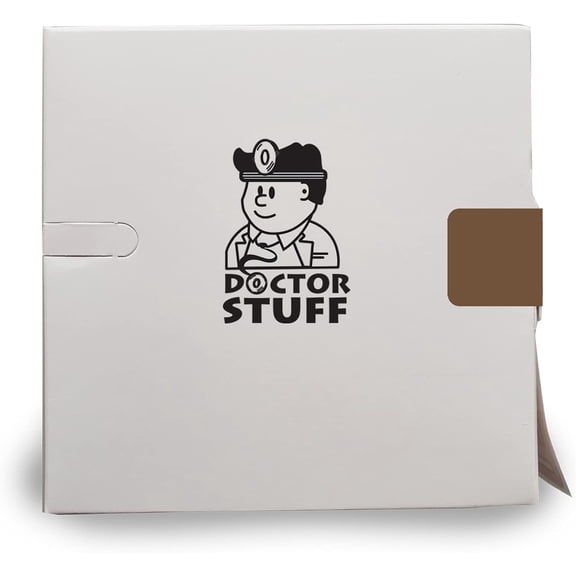 - Solid Color File Folder Labels, Tab Series, Vinyl Solid Brown Stickers, 1/2" x 1", Roll of 1000 Labels