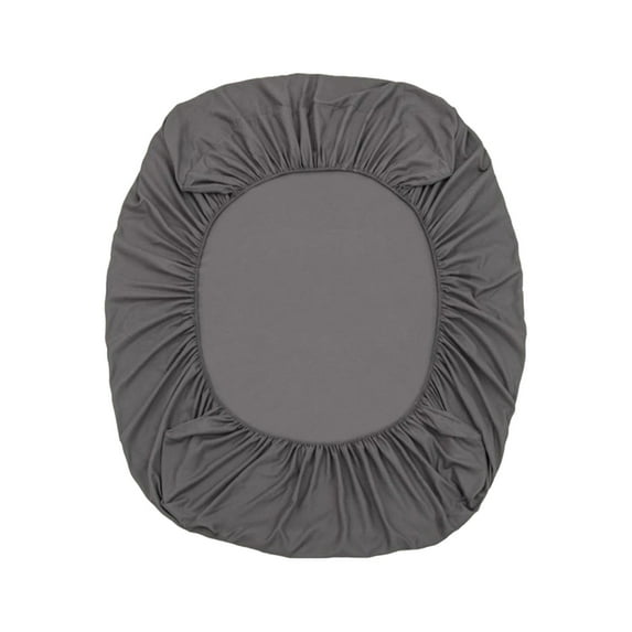 Solid Color Fitted Sheet | Polyester Mattress Pad Cover | Ash Proof Protective Bed Sheet | 220x200cm Size | 1 Piece