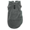 thumbnail image 1 of Solid Color Fleece Dog Vest, Sleeveless Stand Collar For Warmth And Comfort, Suitable For Autumn Winter Dogs With Back Leash Loop And Easy On Off, 1 of 3