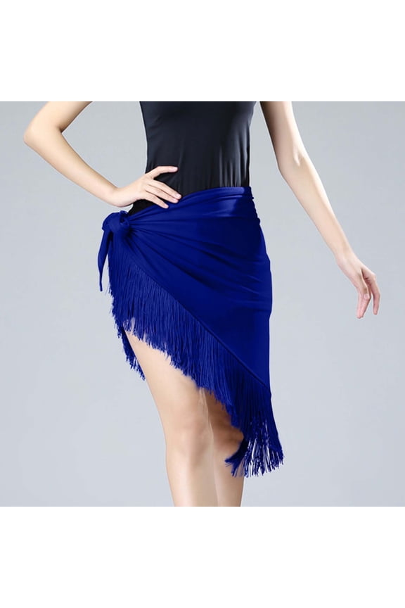 Solid Color Fringe Triangle Skirt For Women Adult Dance Performance Half Length Skirt 70s Skirt Sparkly Skirt for Women Plaid Skirt plus Size Long Jean Skirts for Women Dog Skirt Skirt Pants for Women