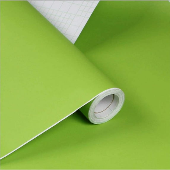 Solid Color Frosted Waterproof Wallpaper Shelf Drawer Liner Self-Adhesive Cabinet Sticker,15.7"x 23.6"(Mint Green)