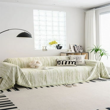 Solid Color Furniture Cover Durable Fabric Dust-proof Anti-scratch Home Living Room Decor Waterproof Sofa Blanket Multipurpose (B,180X260)