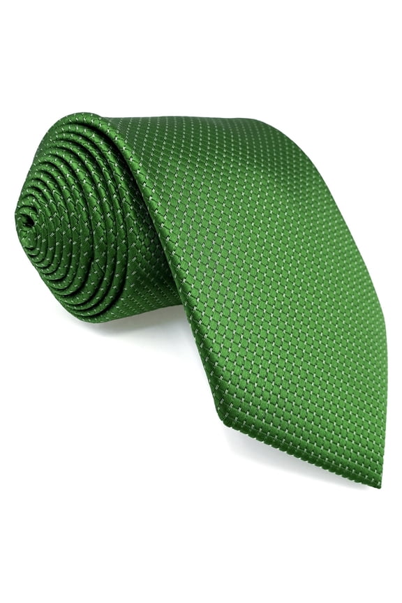 Solid Color Green Mens Necktie Wedding Prom Party Gift for Suit Jacket Extra Long 63"