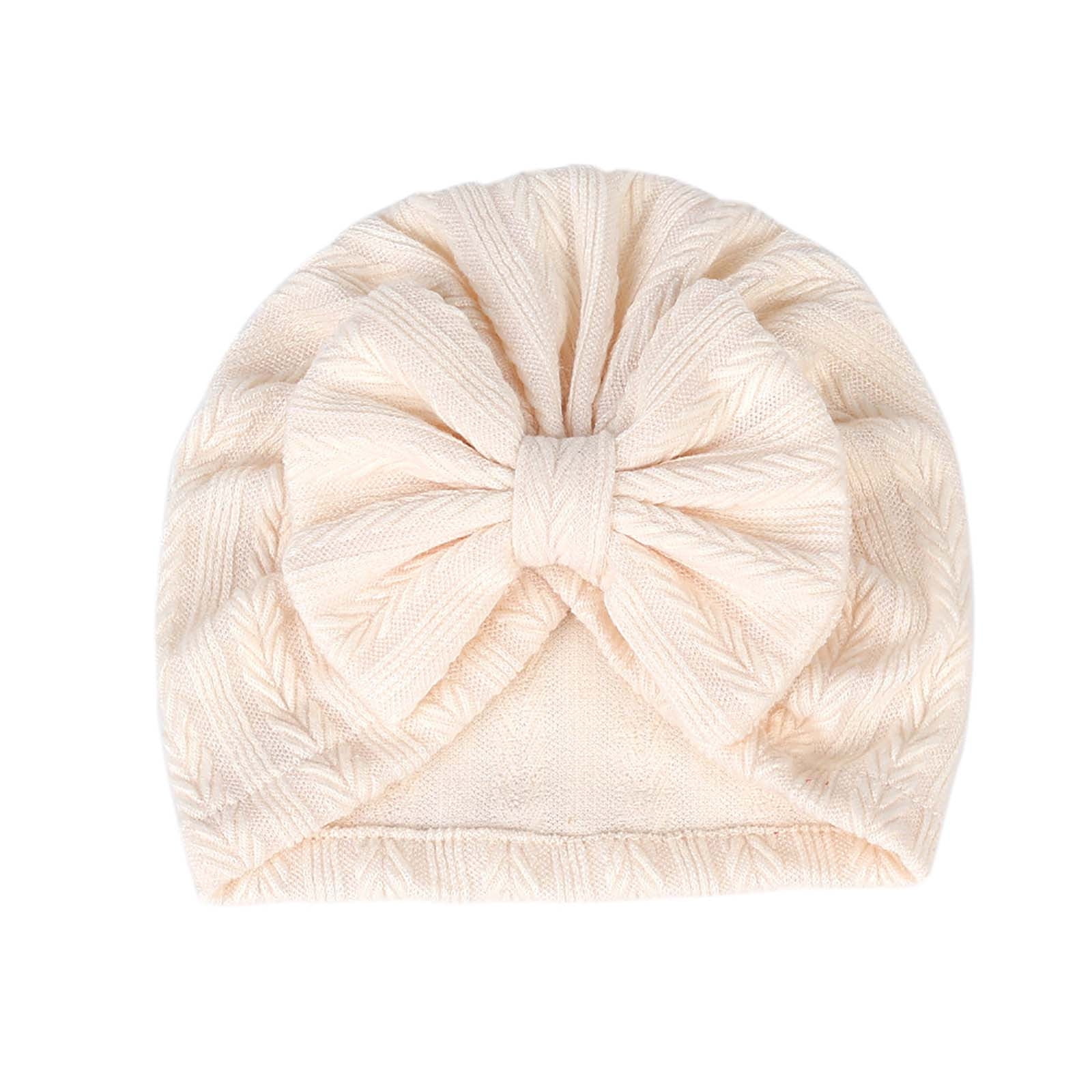 Solid Color Hat Stitch Comfort Bow Accent Beanie for - Walmart.com
