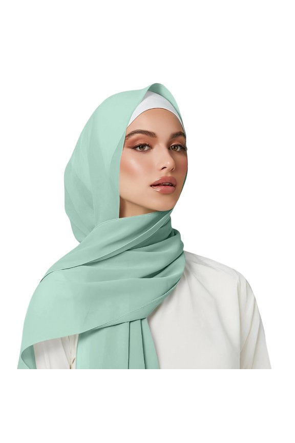 Solid Color Head Wrap Lazy Turban Headband Style M