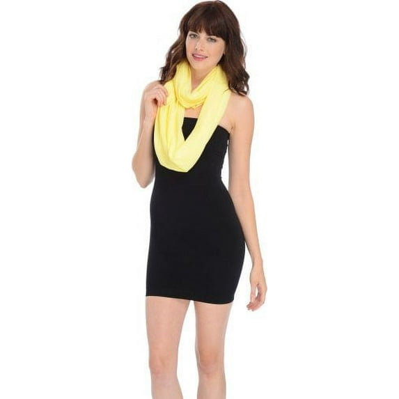 Solid Color Infinity Loop Circle Scarf