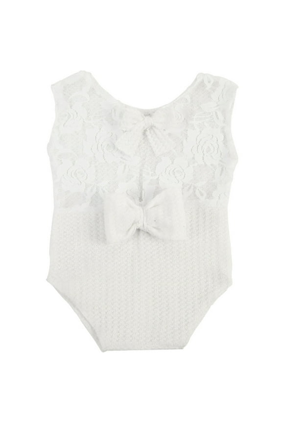 Solid Color Jumpsuit Newborn Photography Outfits Girl Props for Photoshoot Baby Clothes Infant Romper