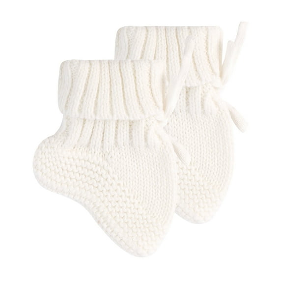 Solid Color Knitted Baby Socks Newborns Boys Girls Socks First Time Walking Shoes Soft & Breathable Footwear 0-6M Socks