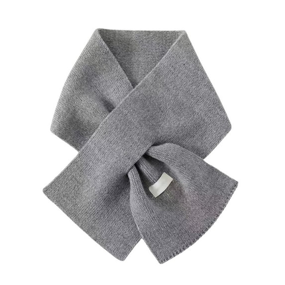 Solid Color Knitted Scarf Soft Winter Fashion Elegant Warm Feel Wrap Shawl For Ladies Daily Wear,Size:One Size