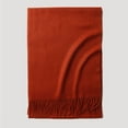 thumbnail image 1 of Solid Color Lamb Wool Scarf, Oversized Winter Wrap, 100% Wool Shawl in several Colors,32*190cm,15, 1 of 59
