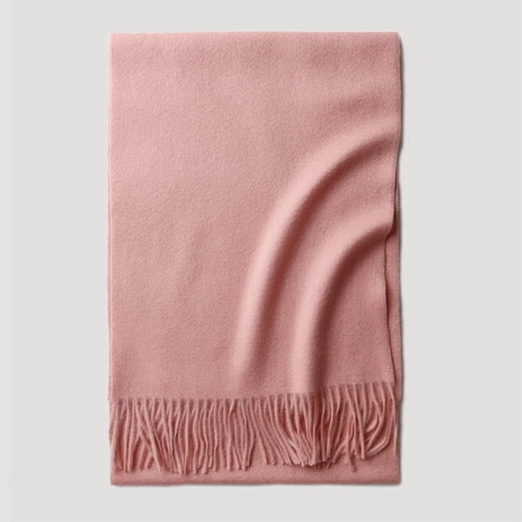 Solid Color Lamb Wool Scarf, Oversized Winter Wrap, 100% Wool Shawl in several Colors,32*190cm,22