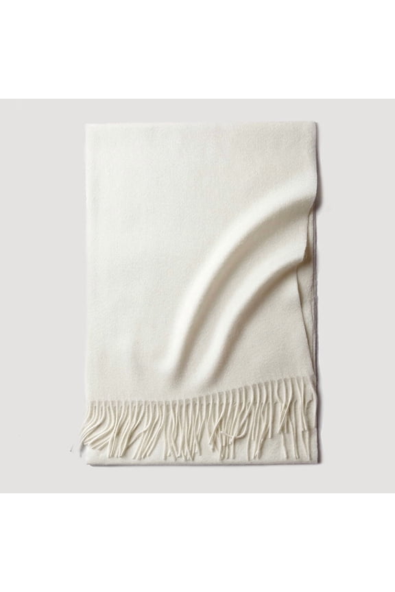 Solid Color Lamb Wool Scarf, Oversized Winter Wrap, 100% Wool Shawl in several Colors,32*190cm,2