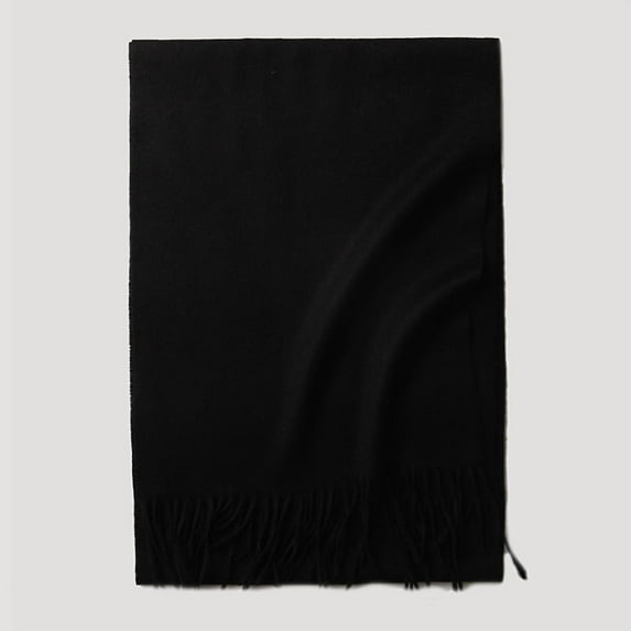 Solid Color Lamb Wool Scarf, Oversized Winter Wrap, 100% Wool Shawl in several Colors,32*190cm,6
