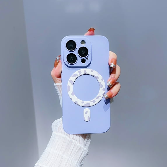 Solid Color Matte Magnetic Hard Covers for iPhone 15 14 13 12 11 Pro Max Plus Lens Protection Full Coverage Magsafe Phone Cases (light blue,For iPhone 14)