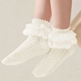 thumbnail image 1 of Solid Color Medium Tube Socks for Kids, Comfortable Loose Fit for School and Sports, 1 of 7