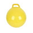 thumbnail image 1 of Solid Color Non-Patterned Inflatable Handle Bouncing Ball Toys, Bouncy Ball with Handle, 17.3in/44cm Diameter for Age 7-10, Kangaroo Bouncer, Space Hopper with Handle for Children, Plain Color, 1 of 4