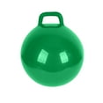 thumbnail image 1 of Solid Color Non-Patterned Inflatable Handle Bouncing Ball Toys, Bouncy Ball with Handle, 17.3in/44cm Diameter for Age 7-10, Kangaroo Bouncer, Space Hopper with Handle for Children, Plain Color, 1 of 4