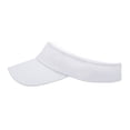 thumbnail image 1 of Solid Color Open Top Sun Visor Hat Golf Tennis Lightweight Athletic Empty Top Cap for Men Women, 1 of 4