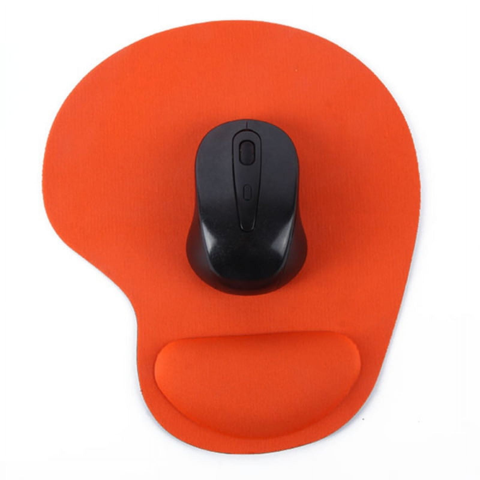 Solid Color Optical Trackball PC Thicken Mouse Pad with Wrist Support