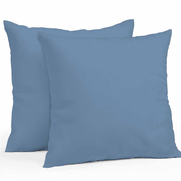 Solid Color Outdoor Waterproof Pillow Covers 20x20 Pack of 2 Royalblue Decorative Outdoor Pillow Covers Square Cushion Cases for Patio Furniture Pergola Couch