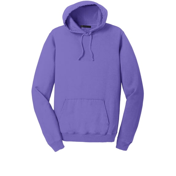 Solid Color Pastel Pullover Hooded Sweatshirt - MH - Amethyst MHPC098HSA S