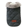 thumbnail image 1 of Solid Color Pet Clothing Dress-Up Skin-Friendly Dog Vest Coat for Winter Warmth, 1 of 8